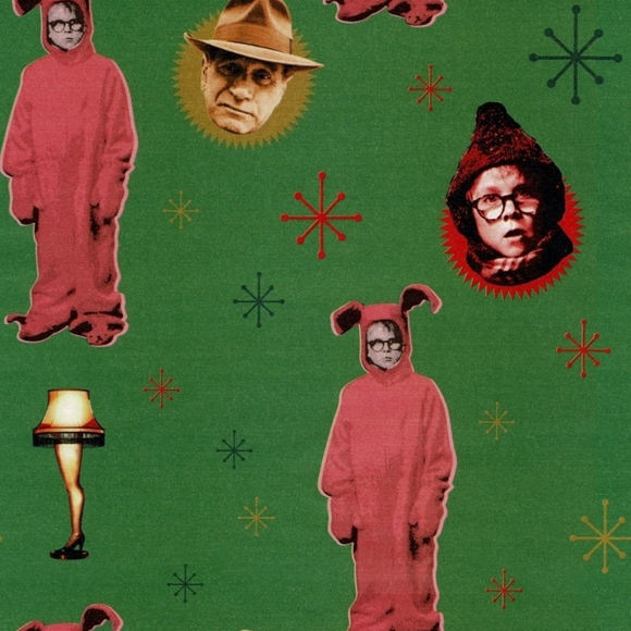 Christmas Story Wrapping Paper 